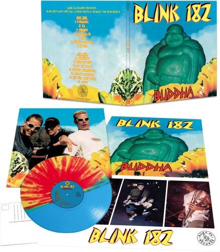 blink-182 - Buddha [Blue/Red &amp; Yellow Splatter] - Punk