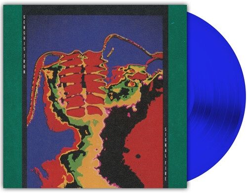 Genghis Tron - Signal Fire (Indie Exclusive, Colored Vinyl, Royal Blue, White) - Metal