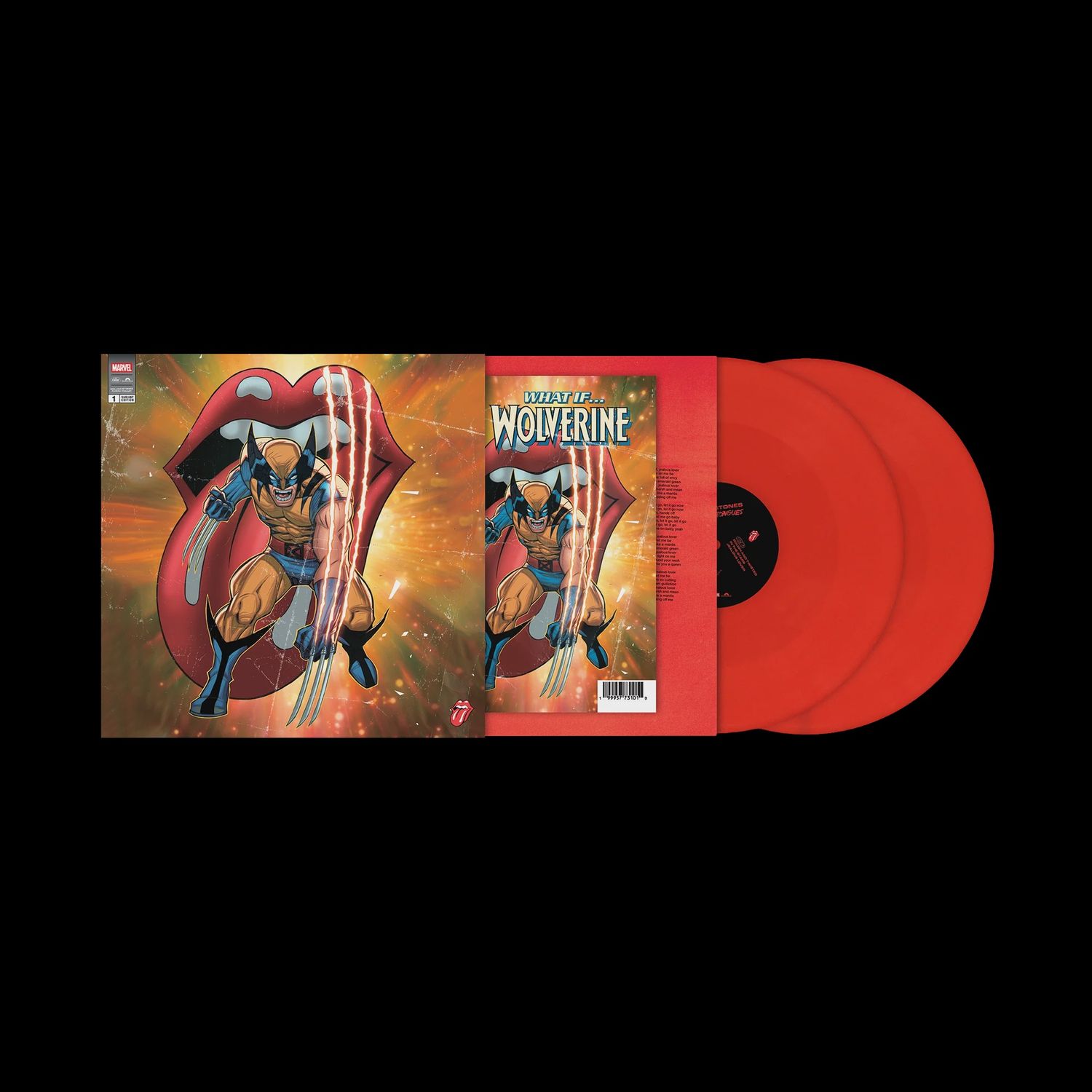PRE-SALE - The Rolling Stones - Foreign Tongues + Marvel Comic Book - WOLVERINE - Rock