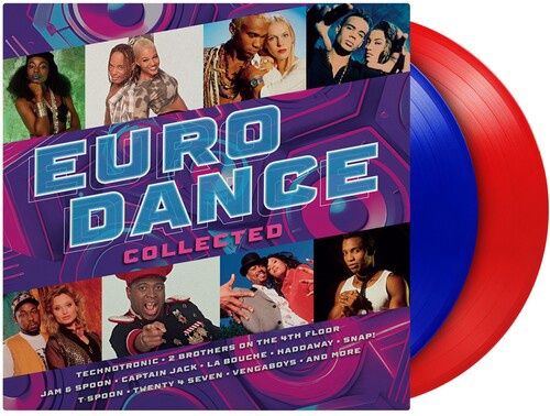 Eurodance  - Limited 180-Gram -  Translucent Blue &amp; Red Colored Vinyl - Import