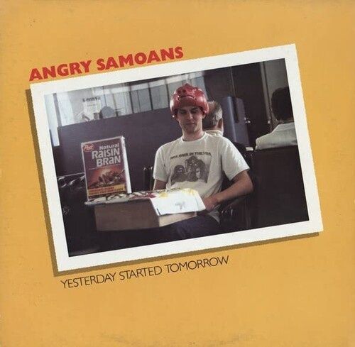 Angry Samoans -  Yesterday Started Tomorrow - Clear Yellow Vinyl = Punk