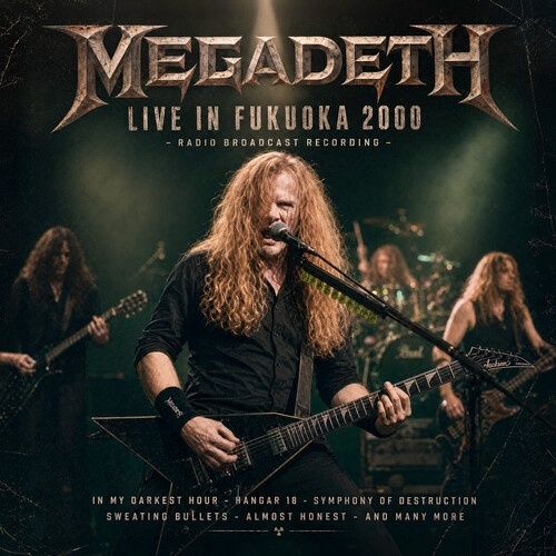 Megadeth  - Live in Fukuoka 2000 - Compact Disc - Metal