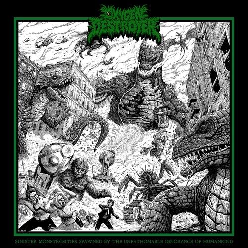 Oxygen Destroyer - Sinister Monstrosities Spawned By The Unfathomable Ignorance Of Humankind  [Purple] - Metal