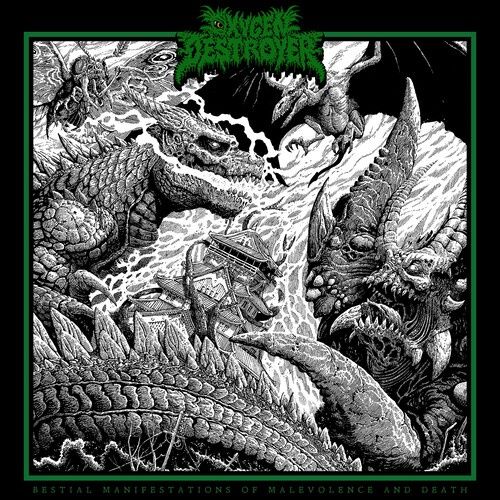 Oxygen Destroyer - Bestial Manifestations Of Malevolence And Death [Blue] - Metal