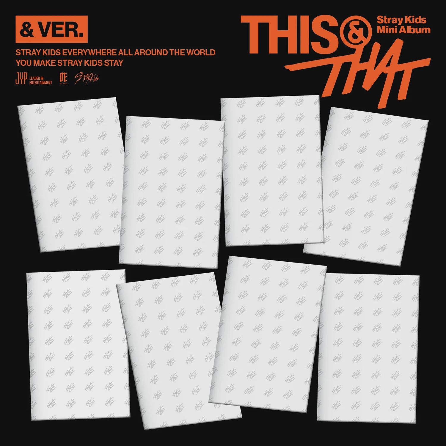 Stray Kids - THIS &amp; THAT (&amp; VER.) [Mini CD (2ea), Envelope, Photobook, Lyrics Paper] - KPop