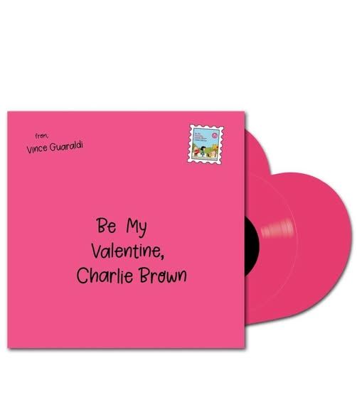 PRE-SALE - Vince Guaraldi  - Be My Valentine, Charlie Brown [Pink Heart Shape] - Soundtrack