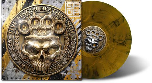 Five Finger Death Punch - Legacy [IEX, Gold, Indie Exclusive, 140 Gram Vinyl] - Metal