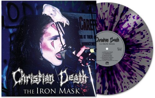 Christian Death - The Iron Mask [Purple &amp; Silver Splatter] - Heavy Metal