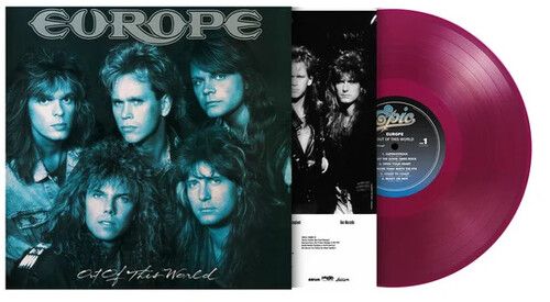 Europe - Out Of This World - Limited 180-Gram Translucent Purple Colored Vinyl - Rock