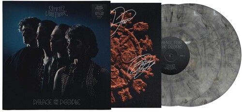 Greta Van Fleet - Palace For The People - Signed Insert - Smokey Quartz Marble Vinyl - Rock
