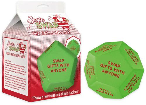 Santa Swap Gift Exchange Oversized Dice - Game