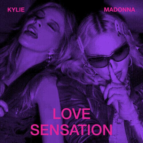 Madonna &amp; Kylie Minogue - Love Sensation [Clear] 7" Single - Dance