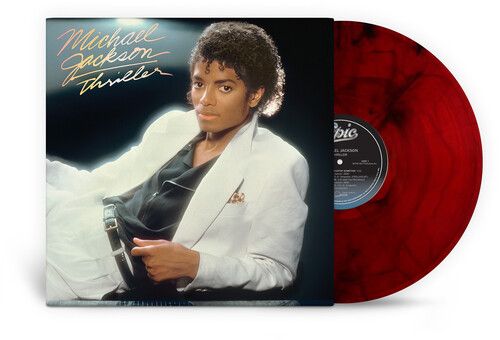 Jackson, Michael - Thriller - Red and Black Marble Vinyl - Rock