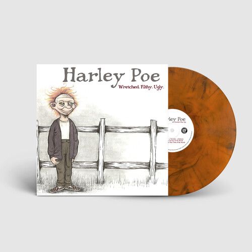 Harley Poe - Wretched. Filthy. Ugly. - Orange Vinyl - Punk