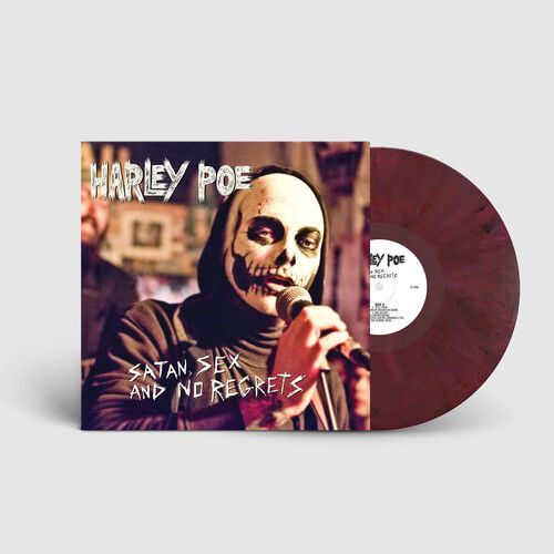 Harley Poe - Satan, Sex, &amp; No Regrets - Colored Vinyl - Punk