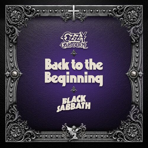 PRE-SALE  Ozzy Osbourne &amp; Black Sabbath - Back to the Beginning [IXE, Silver/Black/Purple Metallic Splatter, Blu-ray] - Metal
