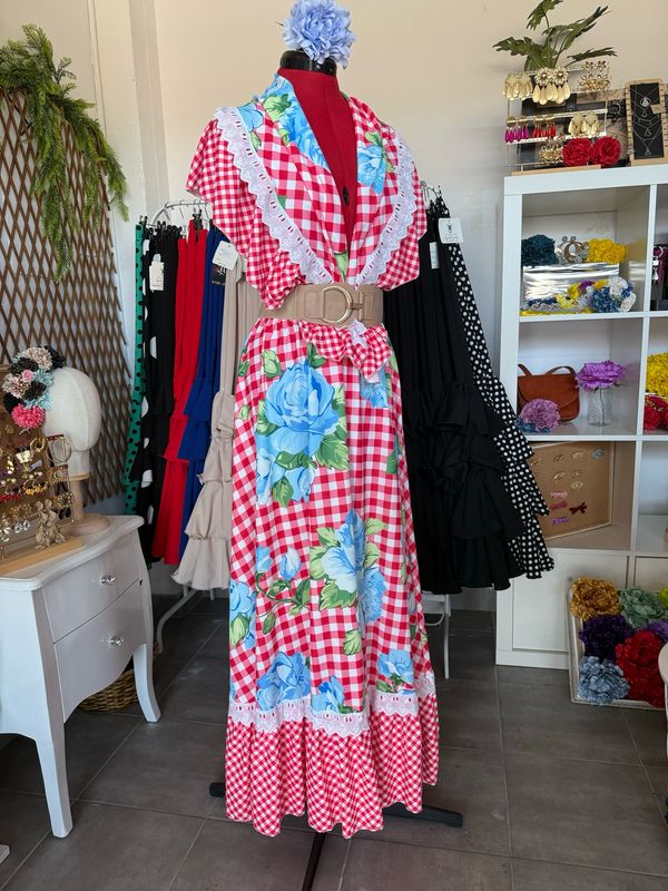 Conjunto romería4 ROJO