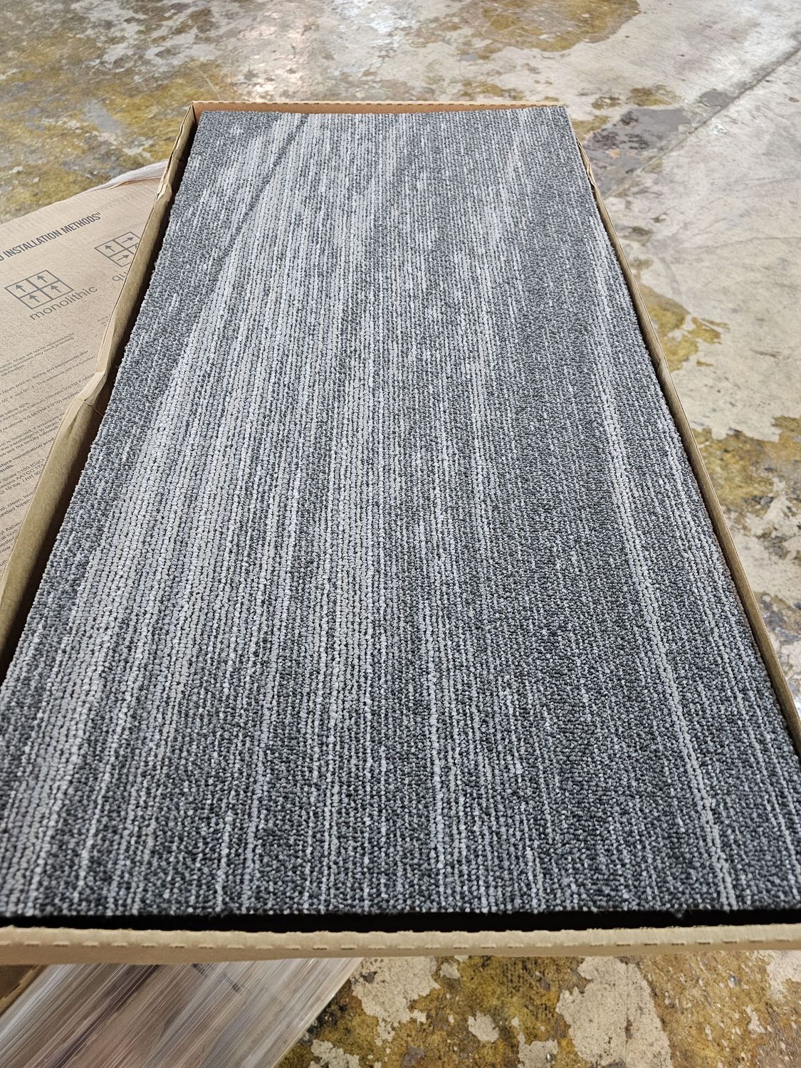 Monotype Carpet Tile- Ash Grey