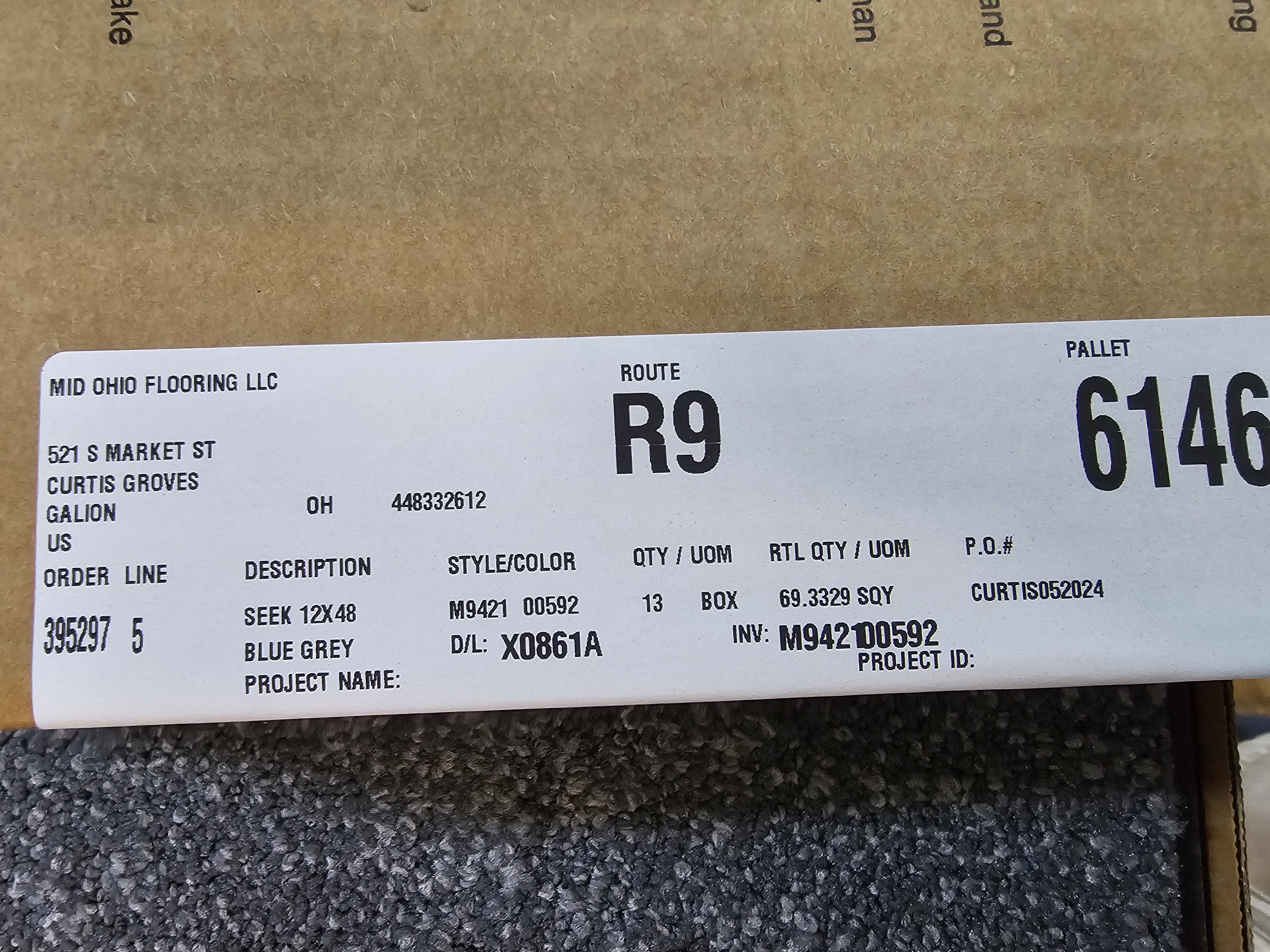 Seek Carpet Tile- Shore