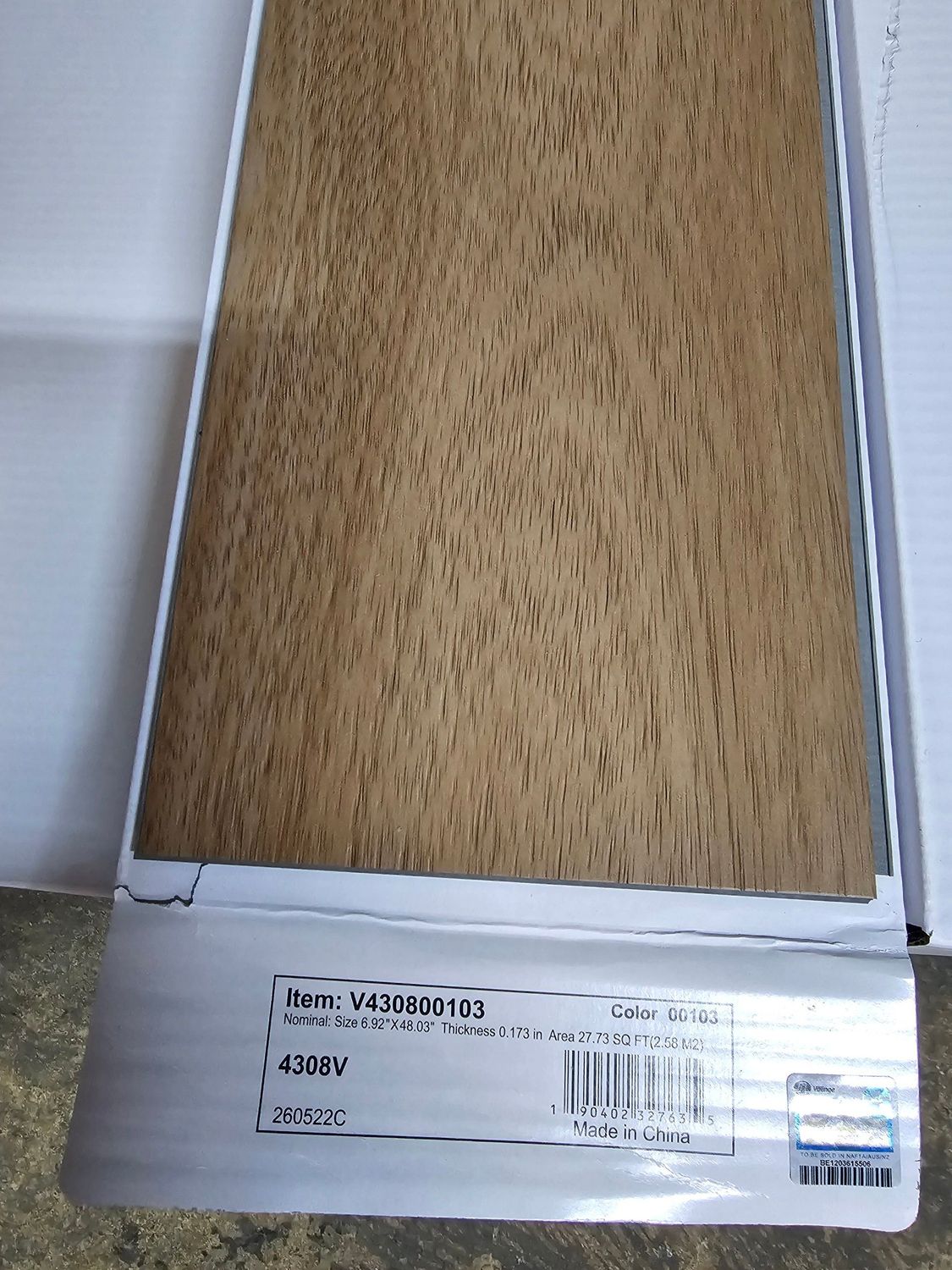 Shaw Contract- Branching Out Click Flooring - Honey