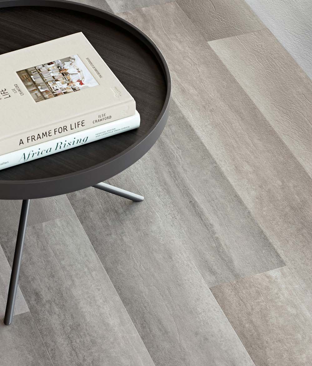 Shaw Contract- Coretec Expression Click Flooring- Bedrock