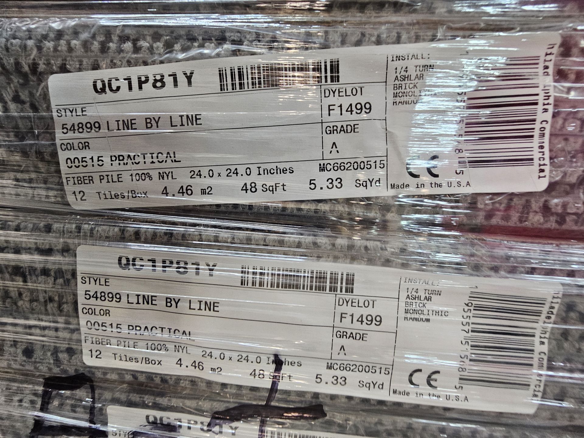 Line by Line Carpet Tile- Practical