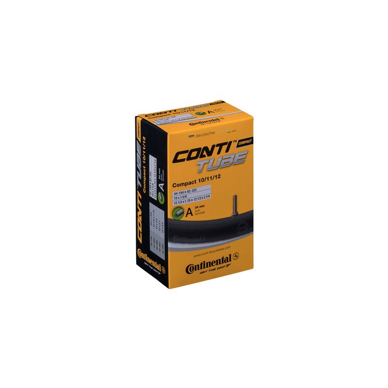 Continental Compact Tube - Schrader 34mm Valve