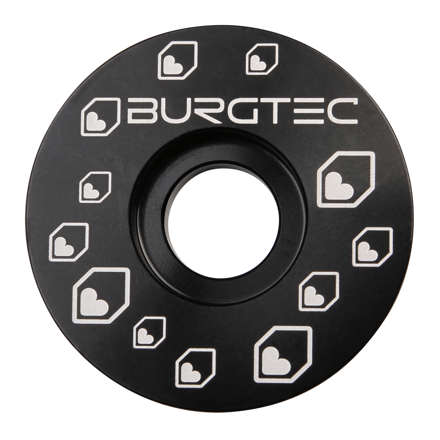 Burgtec Top Cap, Colour: Burgtec Black