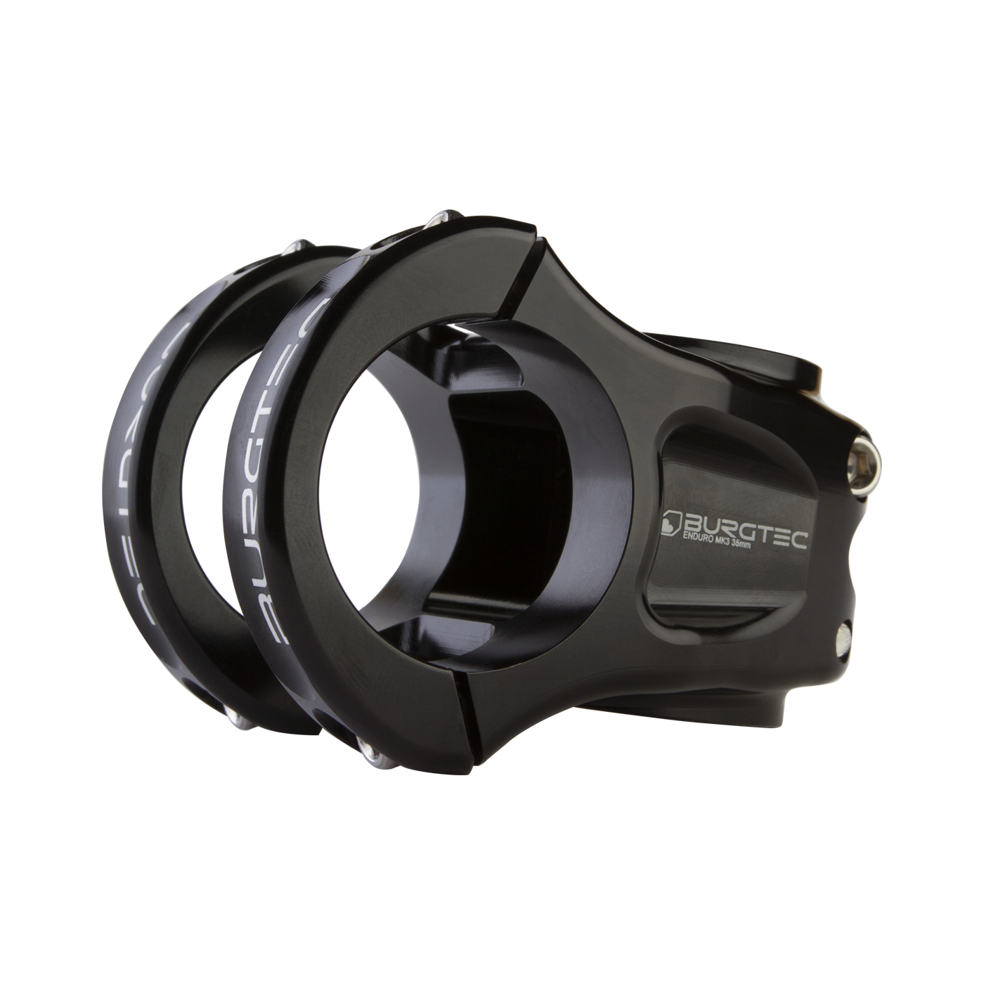 Burgtec Enduro MK3 Stem, Clamp: 31.8mm Clamp, Colour: Burgtec Black, Reach: 35mm Reach