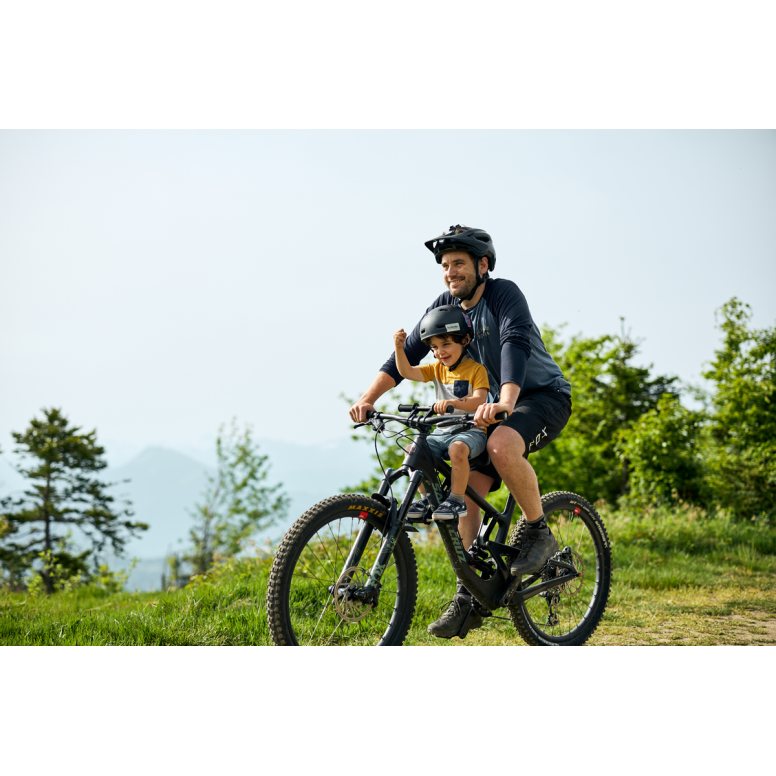 Kids Ride Shotgun Shotgun Child Bike Seat + Handlebars Combo