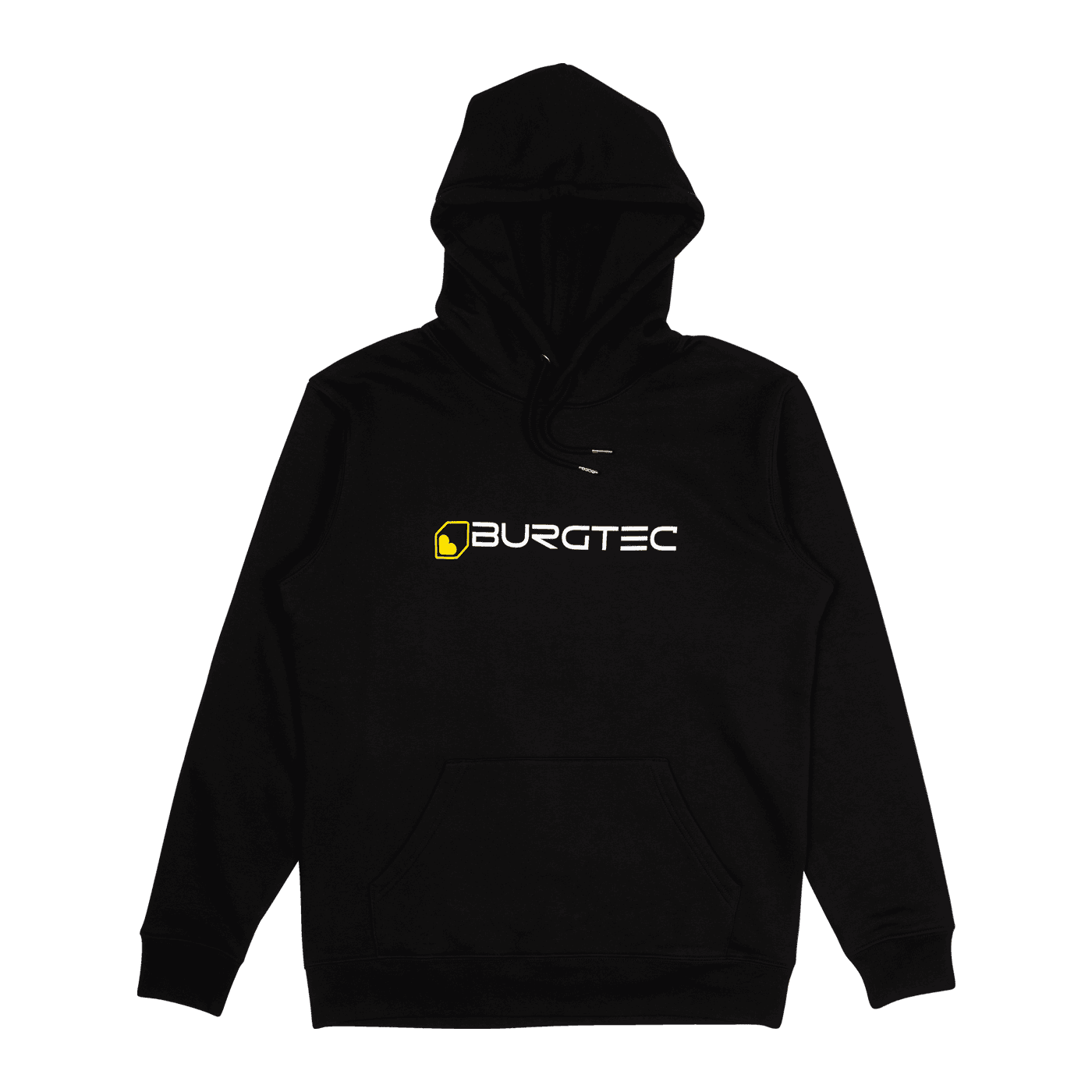 Burgtec Black Logo Hoodie