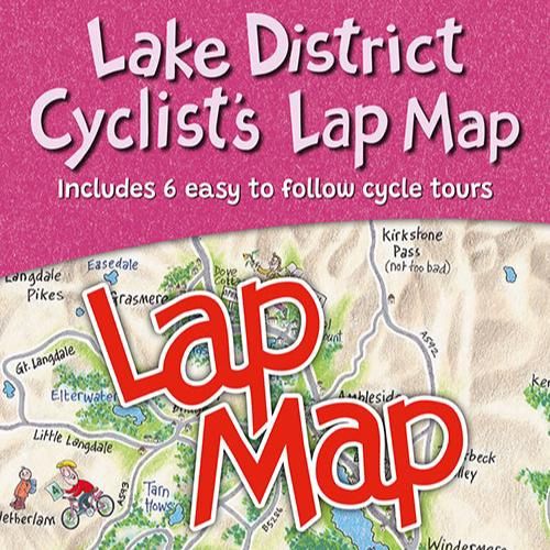 Cyclist Lake District Lap Map