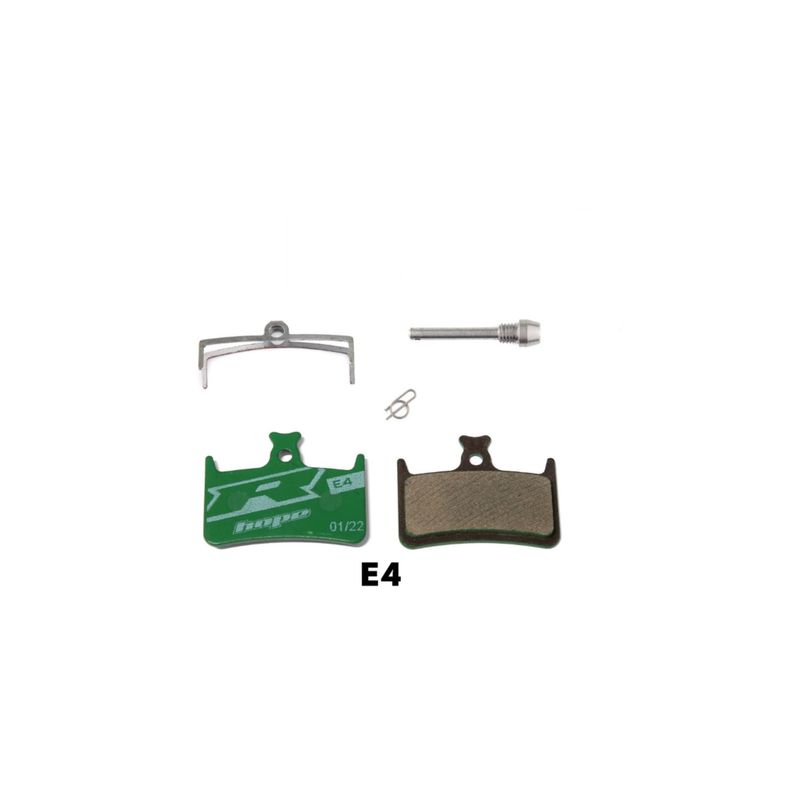 Hope E4/M4/RX4 Brake Pads - Racing Compound Green
