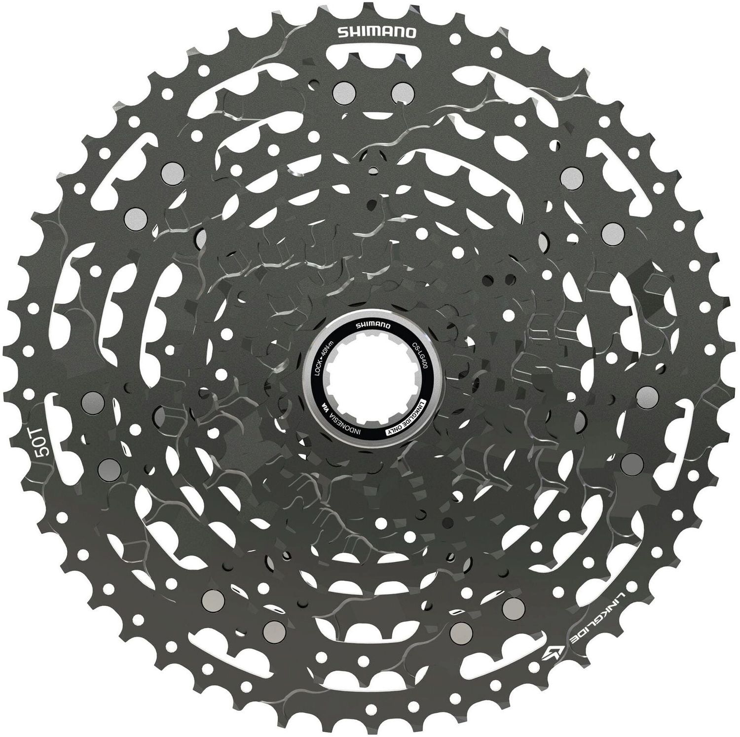 Shimano CUES CS-LG400-11 Link Glide cassette, 11-speed