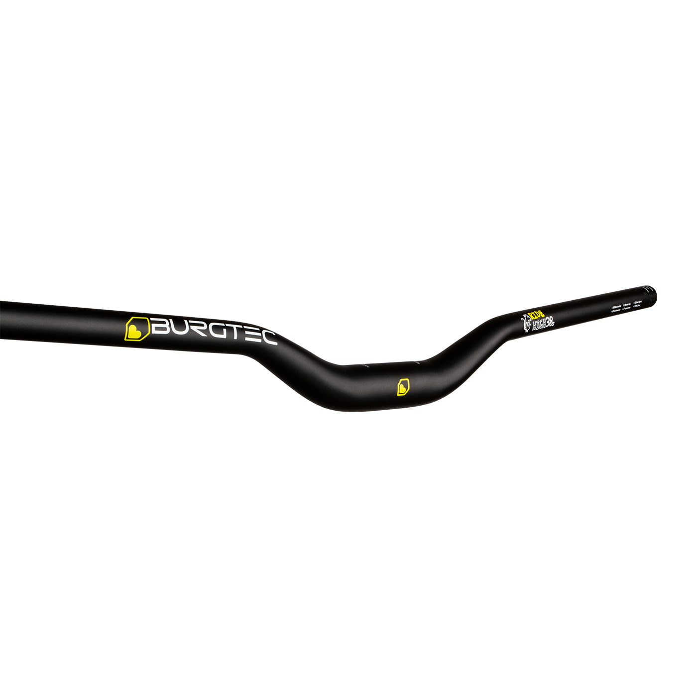 Burgtec Ride High Josh Bryceland Signature Alloy Handlebar, Clamp: 35mm Clamp, Rise: 50mm Rise