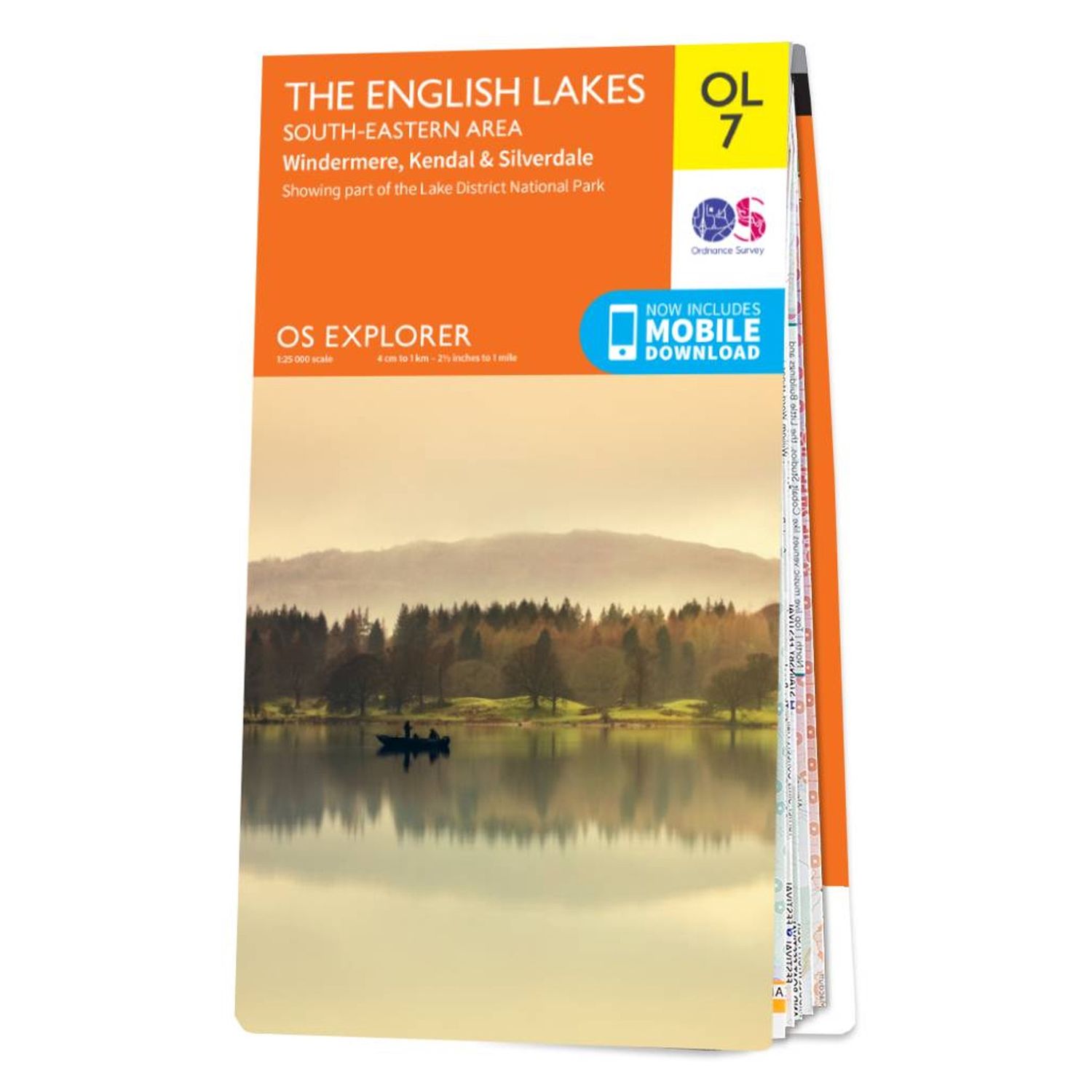 OS Maps The English Lakes South Eastern Area OL7