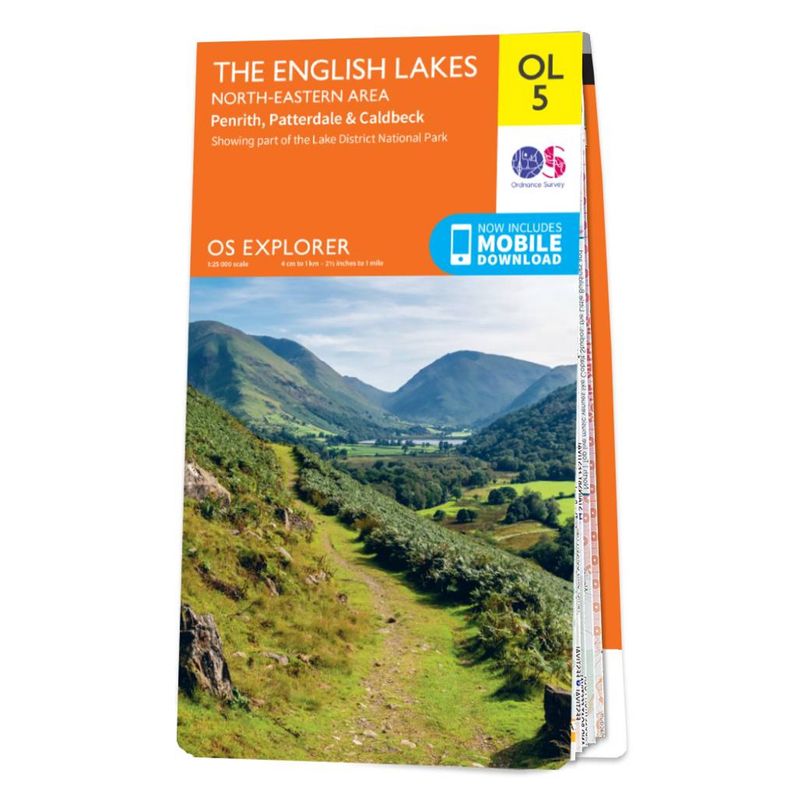 OS Maps The English Lakes North Eastern Area OL5