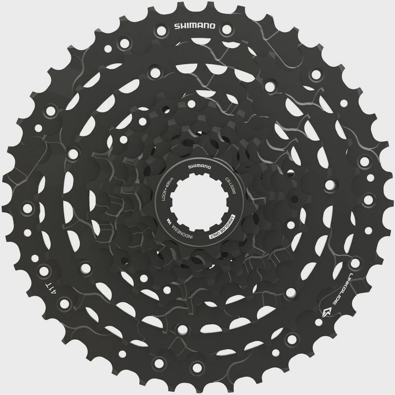 Shimano CUES CS-LG300-9 Link Glide cassette, 9-speed
