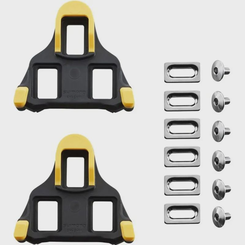Shimano SM-SH11 SPD SL-Cleats , Centre Pivot Floating, Yellow
