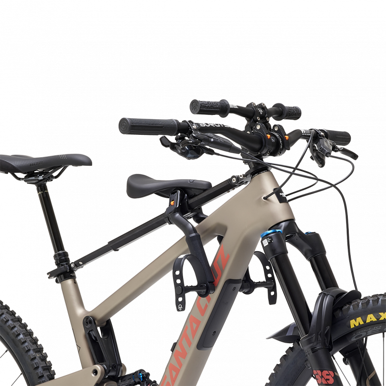 Kids Ride Shotgun Pro II Child Bike Seat + Handlebars Combo
