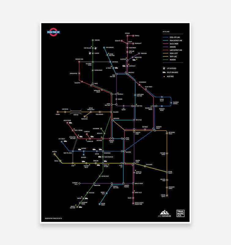 Trailmaps.com - Mountain Bike Map of Britain