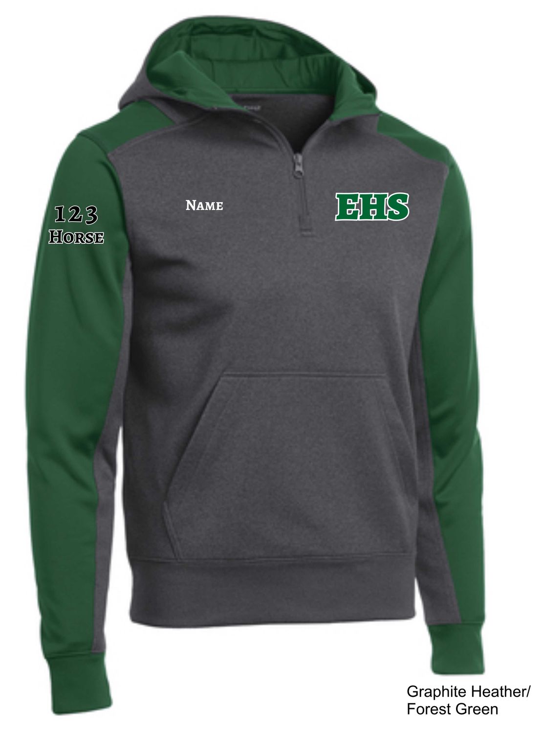 Estacada OHSET 1/4 zip with Hood