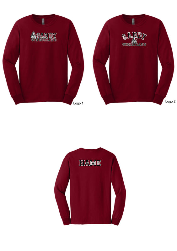 Sandy Wrestling Long Sleeve T-Shirt