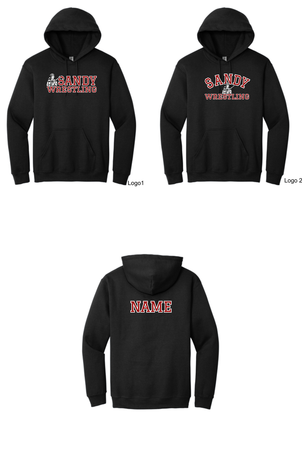 Sandy Wrestling Hoodie