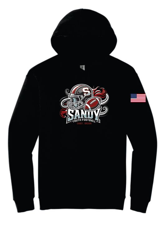 Sandy Youth Football Logo Hoodie