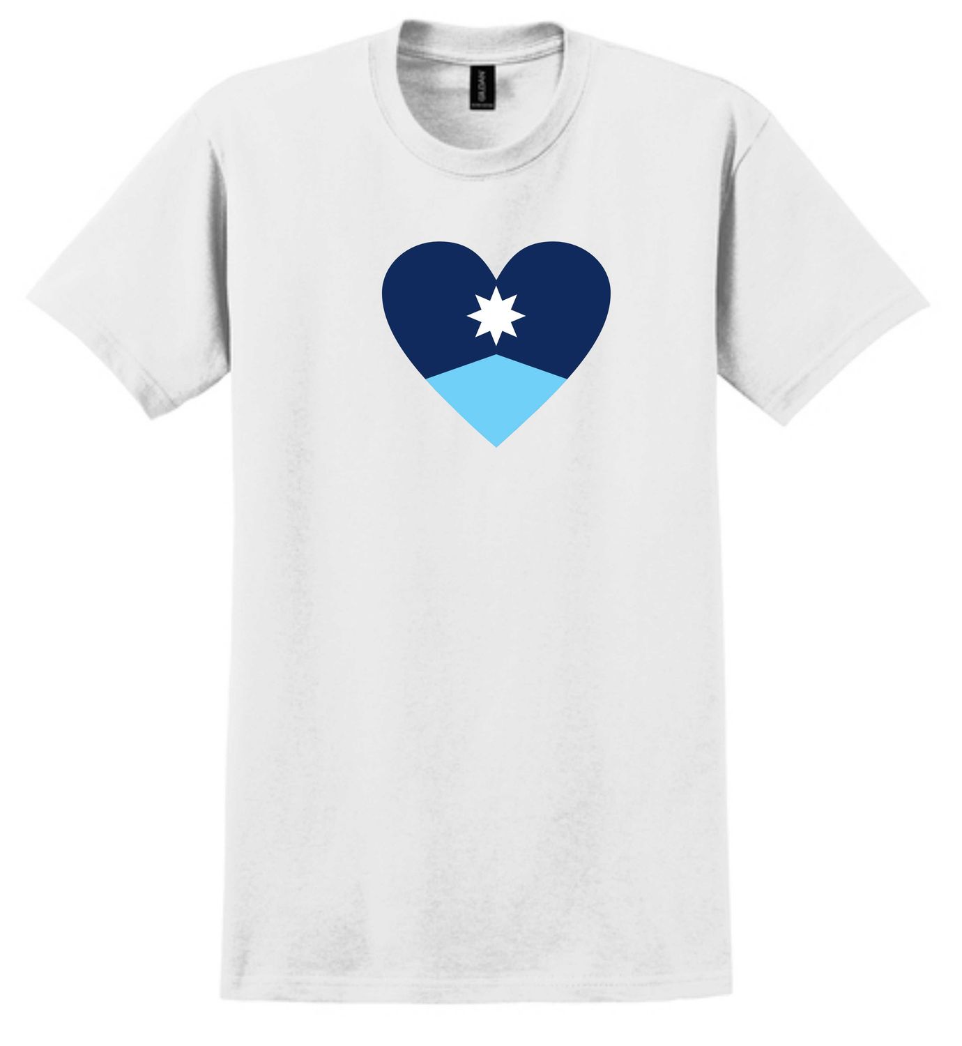 Minnesota Flag Ladies T-Shirt