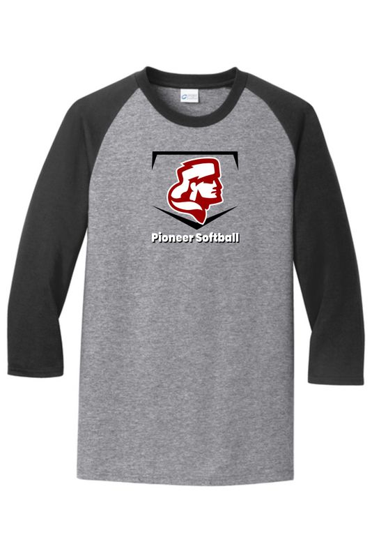 Softball 3/4 sleeve shirt
