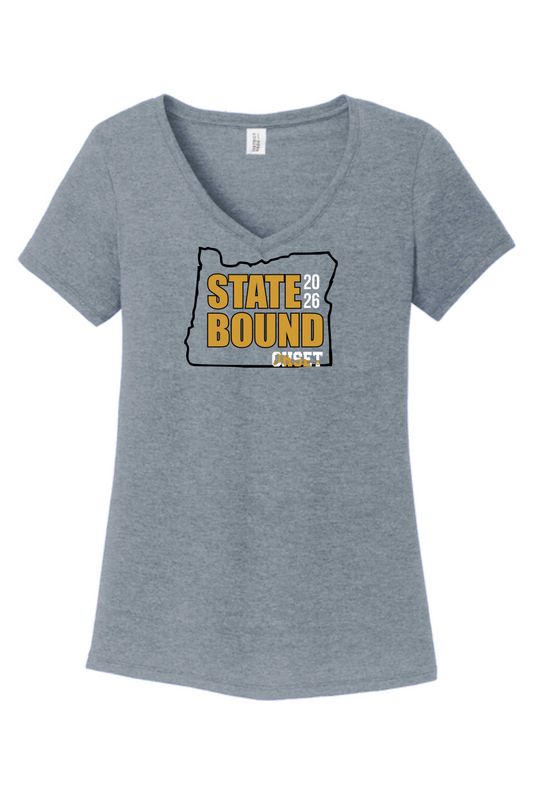 2026 NE District State V-neck Athlete/Coach