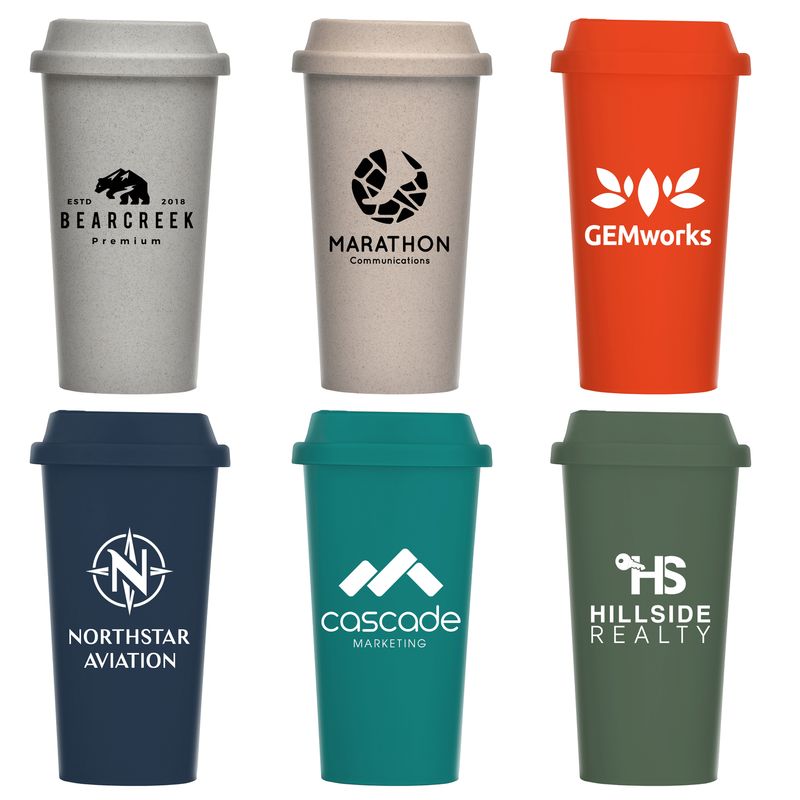 Costa Rica - 16 oz Wheat Plastic Tumbler