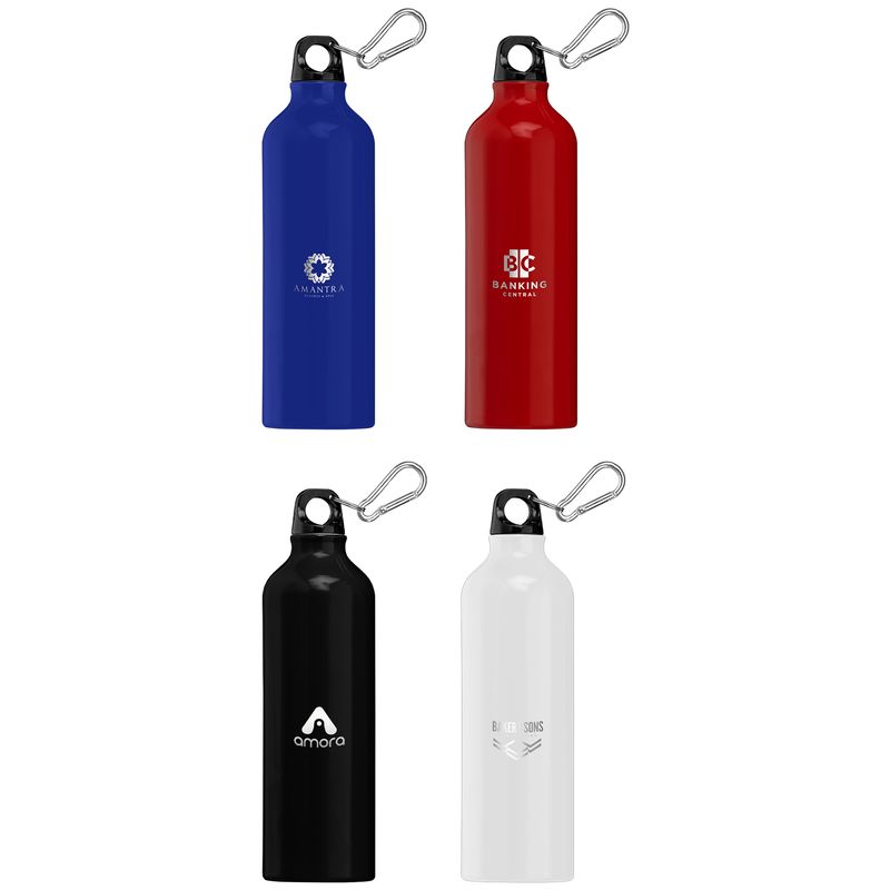 Portland Plus - 26 oz. Aluminum Water Bottle – 750 ml - Laser